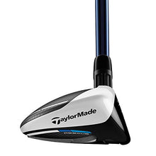 TaylorMade SIM MAX Hybrid #4 22 Degree Loft Right Hand Stiff Flex Titanium Black Blue
