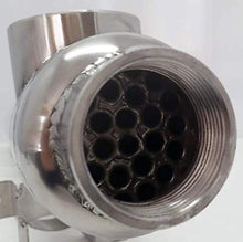 300k BTU Titanium Tube and Shell Heat Exchanger for Saltwater Pools/Spas ss