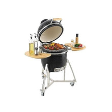 18/24inch Portable Charcoal Grill Propane Gas Grills With Cover And Cart Clay& Stainless Steel BBQ Grillfor Camping Picnic(18inch)