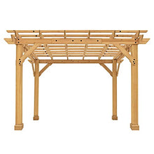 Yardistry 10' x 12' Pergola Brown