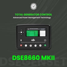 DSE8660 MKII Original - Made in UK | Auto Transfer Switch & Mains (Utility) Control Module (Ct, Rtc) 8660-02