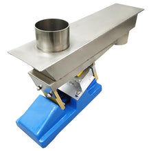 INTBUYING GZV-3F Electromagnetic Vibrating Feeder Closed-Type Shaking Feeding Machine 110V with Controller Vibrating Feeder for Transport Granular and Powdery Materials