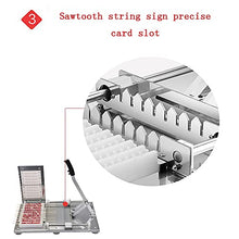 EliteBloom Commercial Barbecue Kebab Maker, Meat Skewer Machine 10 Strings Per Time, Stainless Steel Barbecue Skewers Tool for Home BBQ Parties (32 * 56.5 * 9Cm)
