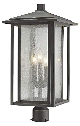 3 Light Outdoor Post Mount Fixture