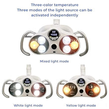 22mm Shadowless Operation Light LED Planting Lamp with Camera Video Recording for Chair One-Click Yellow Light KY-P183