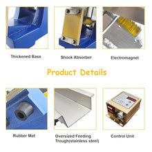 Banfluxion 110V/220V 30W GZV-3 Micro Electromagnetic Vibrating Feeder Material Shaking Feeding Machine 0.06" Amplitude