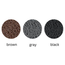 Commercial Drainage Spaghetti Mat – Heavy Duty Vinyl Loop Coil Mat for Pool Decks, Locker Rooms, Showers & Entryways – Non-Slip Drain-Through Design (Black, 3’ x 60’)