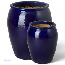 Emissary - Tall Jar Planter Lg, Blue 23.5x30 H