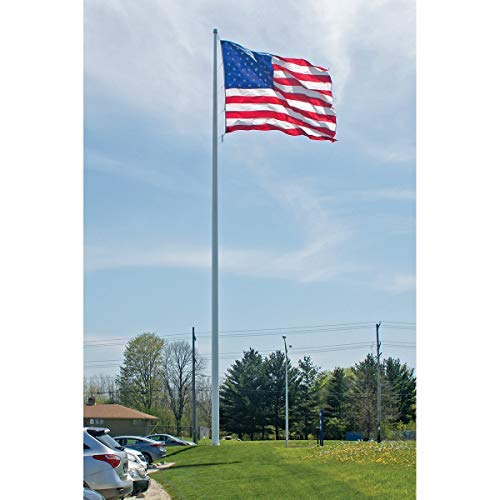Eder Flag Endura-Nylon U.S. Outdoor Flag 30 x 60 Foot White