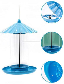ZYBB Wild Bird Feeder for Outdoor Hanging for Garden Yard，Easy to Clean Hummingbird Feeder(Color:A)