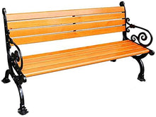 GVBNOTT Outdoor Garden Bench,Outdoor Bench Patio Bench, Front Porch Furniture, Park Outdoor Benches, Square Chairs Patio Seating Area Benches, Garden Seat Garden Wooden Row Ch，1.5m