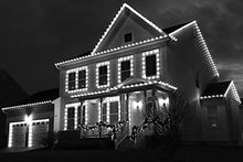 Novelty Lights 250CT C9 LED Faceted Ultra Bright Dimmable Outdoor Christmas Light Replacement Bulbs Decorative LED Christmas Lights, Pure White