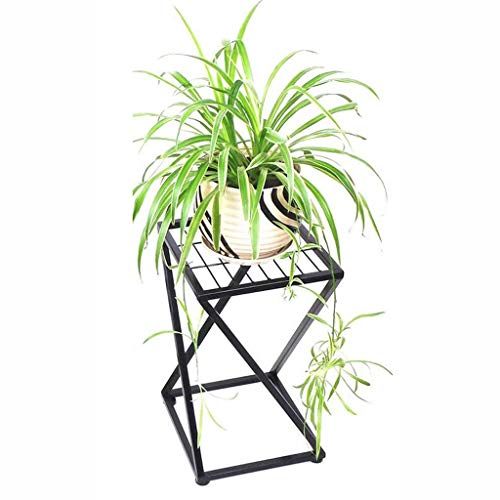 MIIKHI Plant Stands,Single Layer I Flower Stand,Indoor Balcony Multi Storey Flower Pot Shelves Living Room Shelfnishings/Small