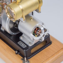 OKMO Hit and Miss Engine Model, 185-Type Micro Single-Cylinder 4-Stroke Gasoline Engine Model for Classic Vintage Tractor (Generator Version)
