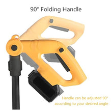 Electric Snow Shovel with Double Handle, Brushless Snow Blower, Battery Powered Snow Thrower, Adjustable Throwing Angle, Ideal for Driveway and Snow Removal(One Batteries)