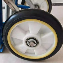 Thickened Tiger Handcart, Two Wheel Puller, Transporter, Load Trailer, Truck, Small Cart,Mobile Small Cart,for Household Courtyard, Garden, Horticulture Solid Wheel