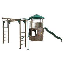 Lifetime Adventure Tower Deluxe Swing Set Green