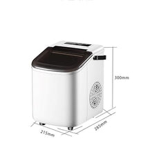 TEDILUVI Small Home Bar Ice Maker Mini Commercial Milk Tea Shop Portable Cubes