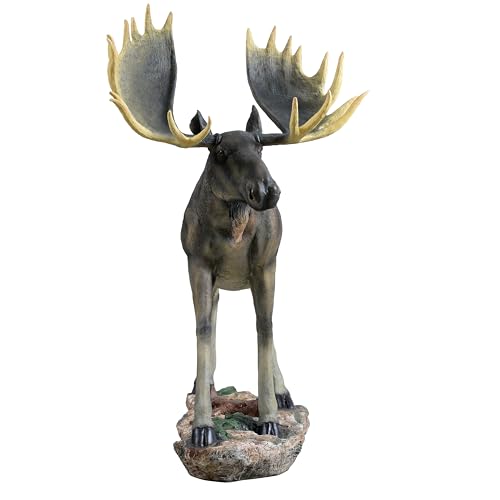 HI-LINE Tall Majestic Moose Statue