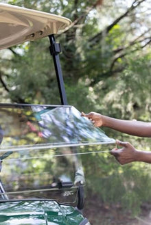 RED DOT Golf Cart Windshield Clear