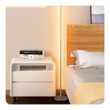 LUYOUBOZHU Floor Lamp Dimmable LED Corner Floor Lamp, Adjustable Height Modern Light for Living Room, Bedroom, Office(Silver)