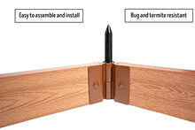 Frame It All Weathered Wood Walk-Through Hexagon Center Path Raised Garden Bed 8' x 10' x 22