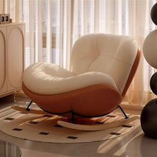 AODFDSJH Shaking Chair Living Room Balcony Leisure Home Bedroom Lazy Single Sofa Lunch Cuddle