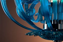 Cyan Design Aqua Florence Chandelier Cyan Glass