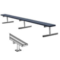 BSN Surface Mount Bench Without Back 21" Dark Green