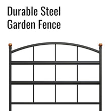 Panacea 81433 Modern Farmhouse Garden Edge Pieces, Black, 16" H, Pack of 12
