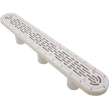 Aquastar 32in. Channel Drain Flat Grate Suction Outlet Cover White 32CDFLV101