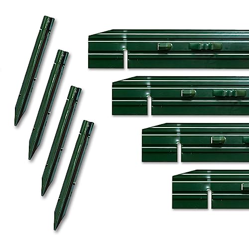 Cleanline Aluminum Edging 1/8"x5.5"x8' Green DuraFlex (120 Feet per Box)