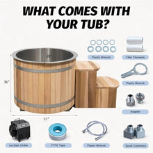 Outdoor Ice Bath Tub with 1HP Chiller, WiFi Control Ice Cold Plunge Therapy