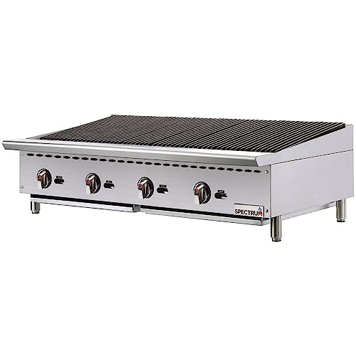 Winco 48" Commercial Natural Gas Charbroil Grill