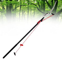 Telescopic Pole Saw, Extendable Telescoping Landscaping Pole Saw Used for Pruning and Pruning Branches and Leaves High-altitude-24FT