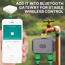 Watering Timers, Bluetooth Value Smart Garden Sprinkler Water Timer By 2 Way Rain Delay Filter Programmable Automatic Irrigation Controller for Garden Hose(3 PC (2-Way))