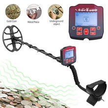 FENOKD Metal Detector, High Sensitivity Metal Detector Waterproof Metales ing Search Underground Gold for Treasure Adjustable for Beginners