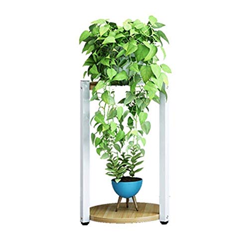 RWGOVLU Plant Stand Plant Stands Flower Stand Flower Rack Metal Outdoor Floor-standing Plant Display Stand Indoor Storage Shelf With 3/4/5 tiers Flower Display Holder, White