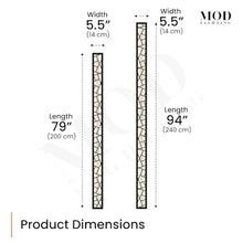 MOD LIGHTING Harper Waterproof Outdoor Wall Light, 94", 1-Pack, Warm White