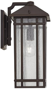 Sierra Craftsman 16 1/2"H Farmhouse Outdoor Wall Light Fixture Set of 2