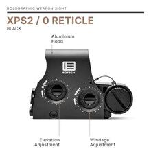 EOTECH Holographic Weapon Sight with Single Red Dot Reticle Black