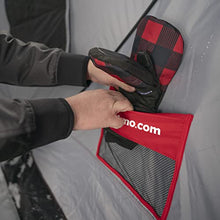 Eskimo Outbreak 650XD Pop-up Portable Insulated Ice Fishing Shelter 5-7 Person Red/Black