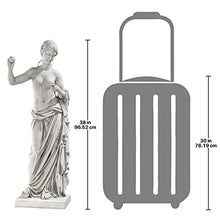 Design Toscano Venus of Arles Greek Woman Indoor/Outdoor Statue Figurine, Grande Size, 38 inches tall, Cast Stone Resin, Antique Stone Finish