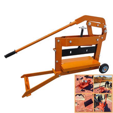 HayWHNKN Pavers Splitter Tool Max 15.7inch Cutting Width Block Splitter Cutter with Wheels Paving Tool for Cutting Curbs Walkway Bricks Hollow Bricks