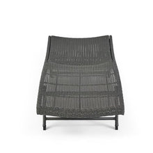 Noble House Kauai Outdoor 6-Pc Wicker Chaise Lounge Set Grey