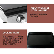 BBQ 3/4 Burners Gas Grills Steak Beaf Frying Griddle Plancha Iron Cooking Plate Outdoor Teppanyaki Tools