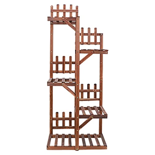 GHJUMKFDF Flower stand5 Tier Indoor Plant Stand Flower Pot Rack Multiple Holders Vertical Planter Shelf