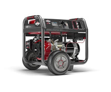 Briggs & Stratton ELITE7000 7000W Portable Generator with CO Guard and Key Electric Start and Remote Choke, Powered by Briggs & Stratton, 030740,Black/Charcoal