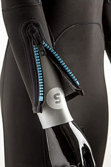 SEAC Women's Full Wetsuit 5mm Space Black - Large