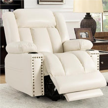KTYUERGHK Large Power Lift Recliner with Heated Massage & USB-C for Elderly